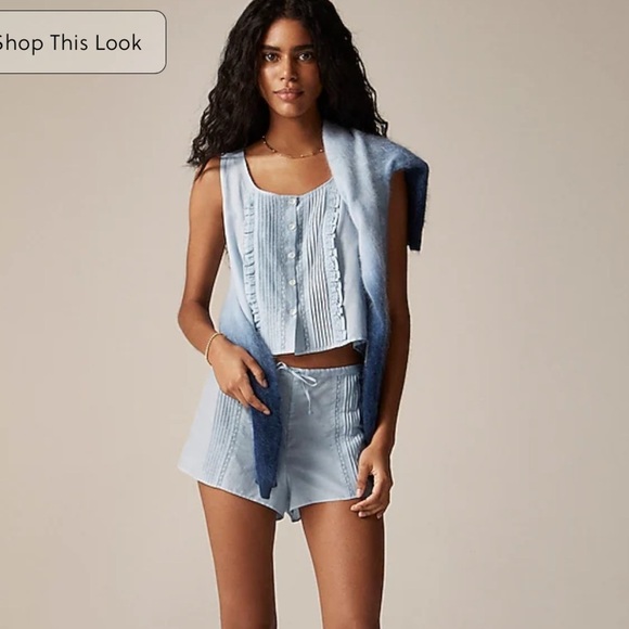 J crew Araks X J.Crew pajama set in cotton-silk voile blend - Picture 4 of 7